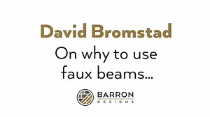 David Bromstad is a home design expert who knows the best in the business. That's why we were so excited to be featured in his projects! Listen in as David Bromstad talks about why Barron Designs' faux beams are a great choice for any home design. #InteriorDesign #HomeDesign | Barron Designs | Facebook