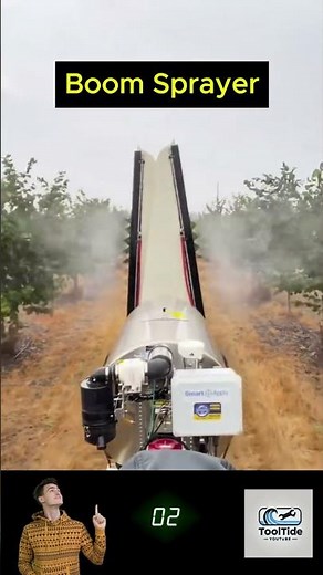 How This Boom Sprayer Machine Transforms Farming in Agriculture!