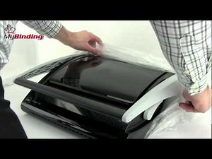 GBC CombBind C20 Plastic Comb Binding Machine Unboxing - 1-800-944-4573