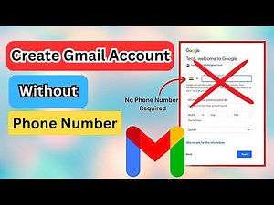 ✅Create Gmail Account Without Phone Number Verification | Easy Method