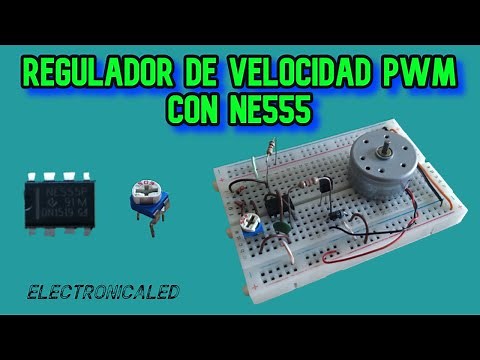 PWM speed controller with NE555. Step-by-step assembly.