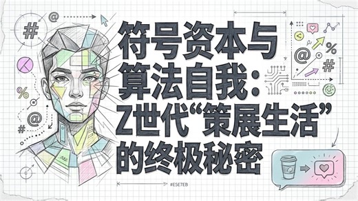 Z世代消费真相 | 算法时代的符号资本 | Gemini的商业洞察
