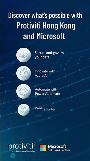 Transform the way you work in this AI-powered world with Protiviti's Microsoft consulting services