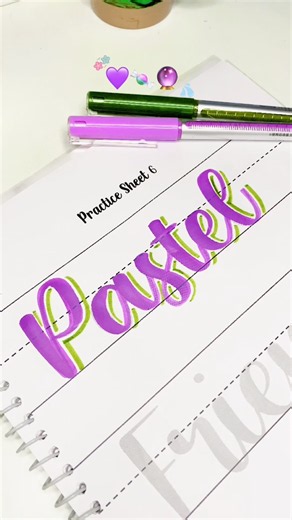 How To do calligraphy for beginners with normal pen lettering tutorial #calligraphy #lettering #blue