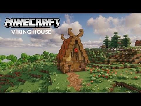 How to Build a Viking House in Minecraft | Tutorial