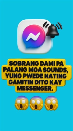 468K views · 7.6K reactions | SOBRANG DAMI PA PALANG MGA SOUNDS YUNG PWEDE NATING GAMITIN DITO KAY MESSENGER #MessengerSounds #HiddenFeatures #MessengerTips #FacebookHacks #TechTutorials | Tutorial vibes | Facebook