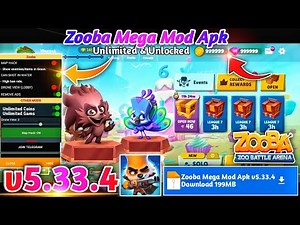 Zooba Mod Apk v5.33.4 | Zooba Mega Mod Unlimited Money & Unlocked All v5.33.4 | Zooba Hack v5.33.4