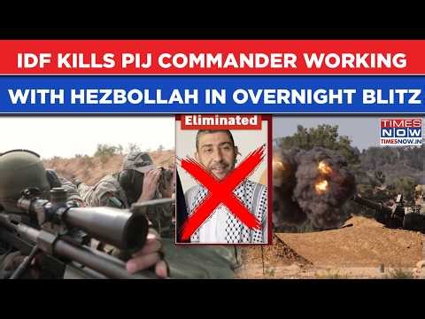 IDF Kills Islamic Jihad Commander Working With Hezbollah in Bekaa| Overnight Lebanon Blitz On Cam