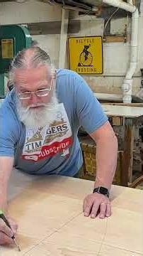 Perfectly Flat Table Tops with the In-Out Jointer Trick! #shorts