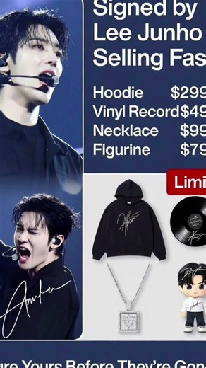 Signed by Lee Junho – Selling Very Fast! ⚡