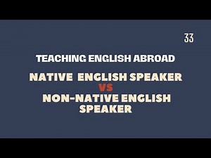 033 | Native English Speaker vs Non-Native English Speaker Debate in The ESL Industry #eslteacher