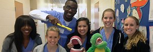 DMD Students Deliver Lessons in a Lunch Box to Elementary School »  College of Dentistry » University of Florida
