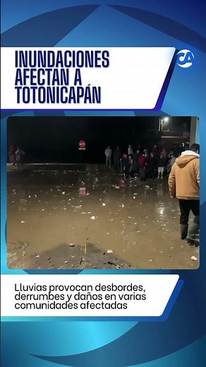 🚨 Floods in Totonicapán after torrential rain