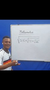 8.2K views · 273 reactions | How to solve roots inside square root #mathematics #surds #science #education #academy | Tutor Abraham | Facebook