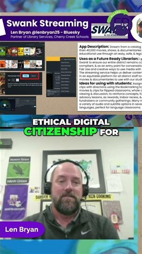 Future Ready Schools App Smash 2025: Swank K-12 Streaming