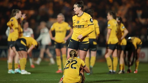 Wolves women 'devastated' by promotion snub