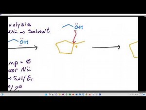 solvolysis of an alkyl halide pt 1