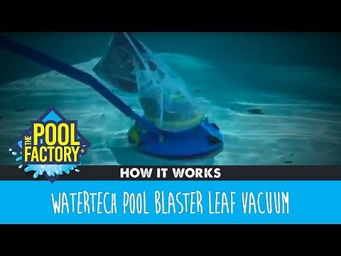 WaterTech Pool Blaster Leaf Vacuum - How it works