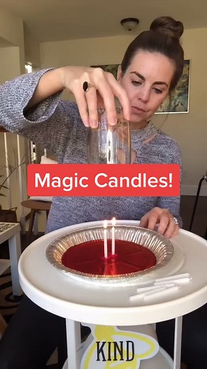 Magic Candles Science Experiment