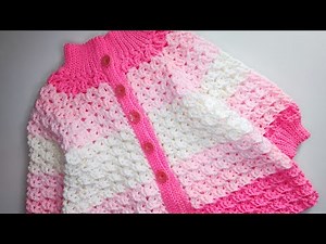 Crochet #68 How to crochet the " September" cardicoat / Part 2