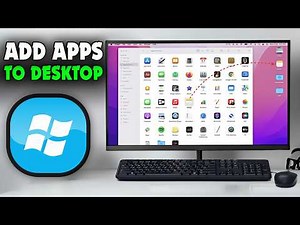 Windows 11: How To Add Apps To Desktop (2026)