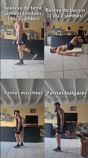 🔥 4 Exercices pour des Fessiers + Bombés à la Maison !