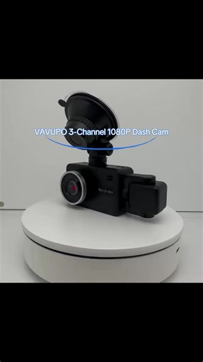 VAVUPO 3-Channel Dash Cam: 1080P Ultra HD Features