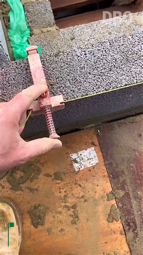 Perfect Blockwork Alignment Using a String Line Clamp | Masonry Pro Tip