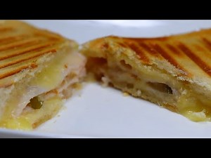 Panini simple en 5 minutes / Easy panini in 5 minutes !