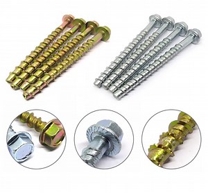 [Hot Item] Fasteners Anchor Masonry Bolt Concrete Screw Bolt Masonry Anchor Concrete Screw Masonry Screw