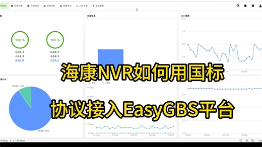 海康NVR 录像机如何用国标协议接入EasyGBS平台