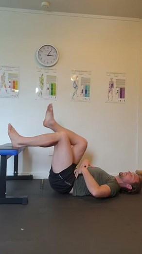 Single leg hamstring bridge | The MSK Physio