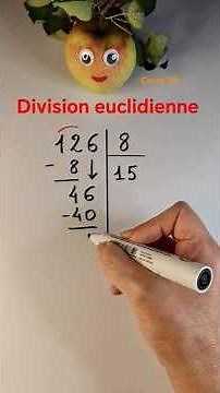 Euclidean Division Method #maths #shorts #foryou #division #education #math