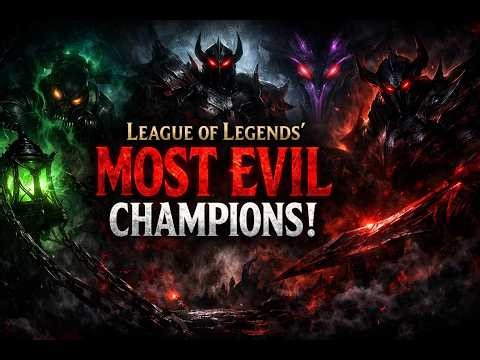 The 5 Most Evil Champions in League of Legends Lore