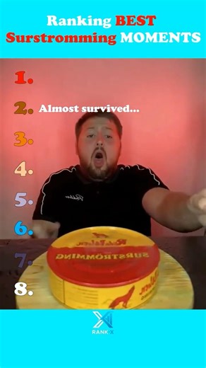 Ranking the WORST Surströmming Challenge Reactions 🤢💀