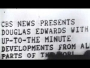 CBS Evening news intros evolution 1948 - 2017
