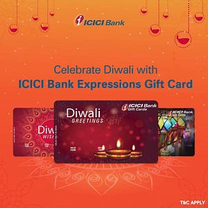 356K views · 160K reactions | Surprise your loved ones this Diwali by gifting them something special. Know more about the ICICI Bank Expressions Gift Card: https://www.icicibank.com/Personal-Banking/cards/prepaid/gift-card/expression-giftcard/index.html | ICICI Bank | Facebook