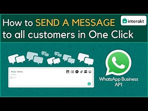 How to send messages using WhatsApp Business API - Interakt