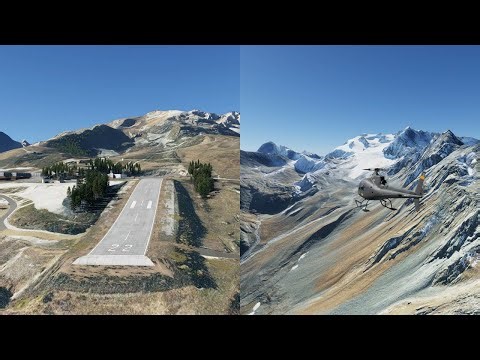 X-Plane 12 - Les Alpes en HD - Patcher les altiports - Ortho4XP + Map Enhancement Pro