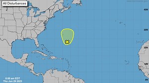 National Hurricane Center watching disturbance off U.S. coast, 3 tropical waves