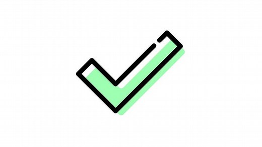 Download Animated Check mark icon with transparent background and easy to use for free