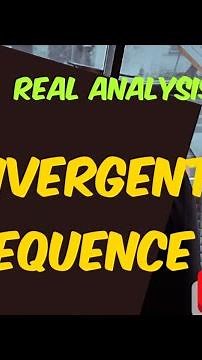 Divergent sequence definition and examples