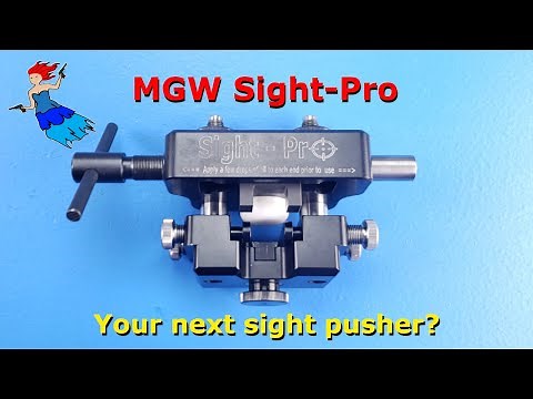THE BEST SIGHT PUSHER ON THE MARKET? // Pushing sights with the MGW Sight-Pro