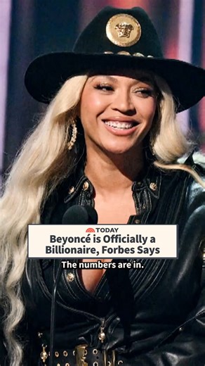 TODAY on Instagram: "Beyoncé is officially a billionaire. Acording to Forbes, the combination of the 35-time Grammy-winner’s music career and multiple businesses in fashion and beauty have helped her earn the 10-figure status. She joins fellow musicians Jay-Z, Bruce Springsteen, Taylor Swift and Rihanna."