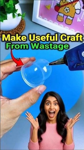 Useful Craft from waste | how to make sand timer | sand timer diy | sand timer craft #diy #craft