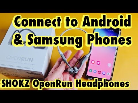 SHOKZ OpenRun: Connect to Android & Samsung Phones