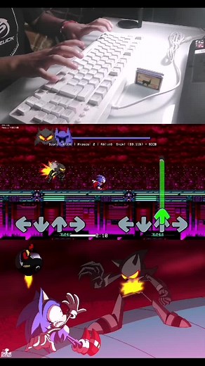 Increíble recreación de Starved Eggman en Friday Night Funkin