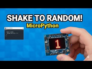 Micro:bit Python Dice: Make an Electronic Rolling Die!#microbit #microbitprojects #python #makecode