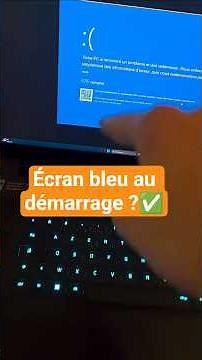 Blue screen at startup? Fix the Windows BSOD in 1 minute! #pc #bsod #digitalhacks #computer