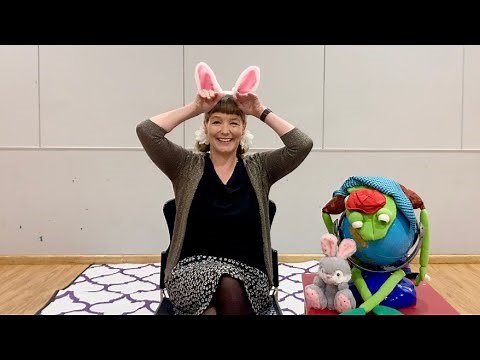 Little Peter Rabbit had a fly upon his nose l Preschool Easter song